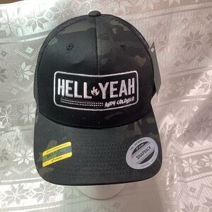 Andy Colonico Hell Yeah SnapBack Cap Camo